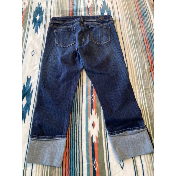 KUT from the Kloth ADELE Slouchy Boyfriend Jeans Size 12 - Picture 7 of 9